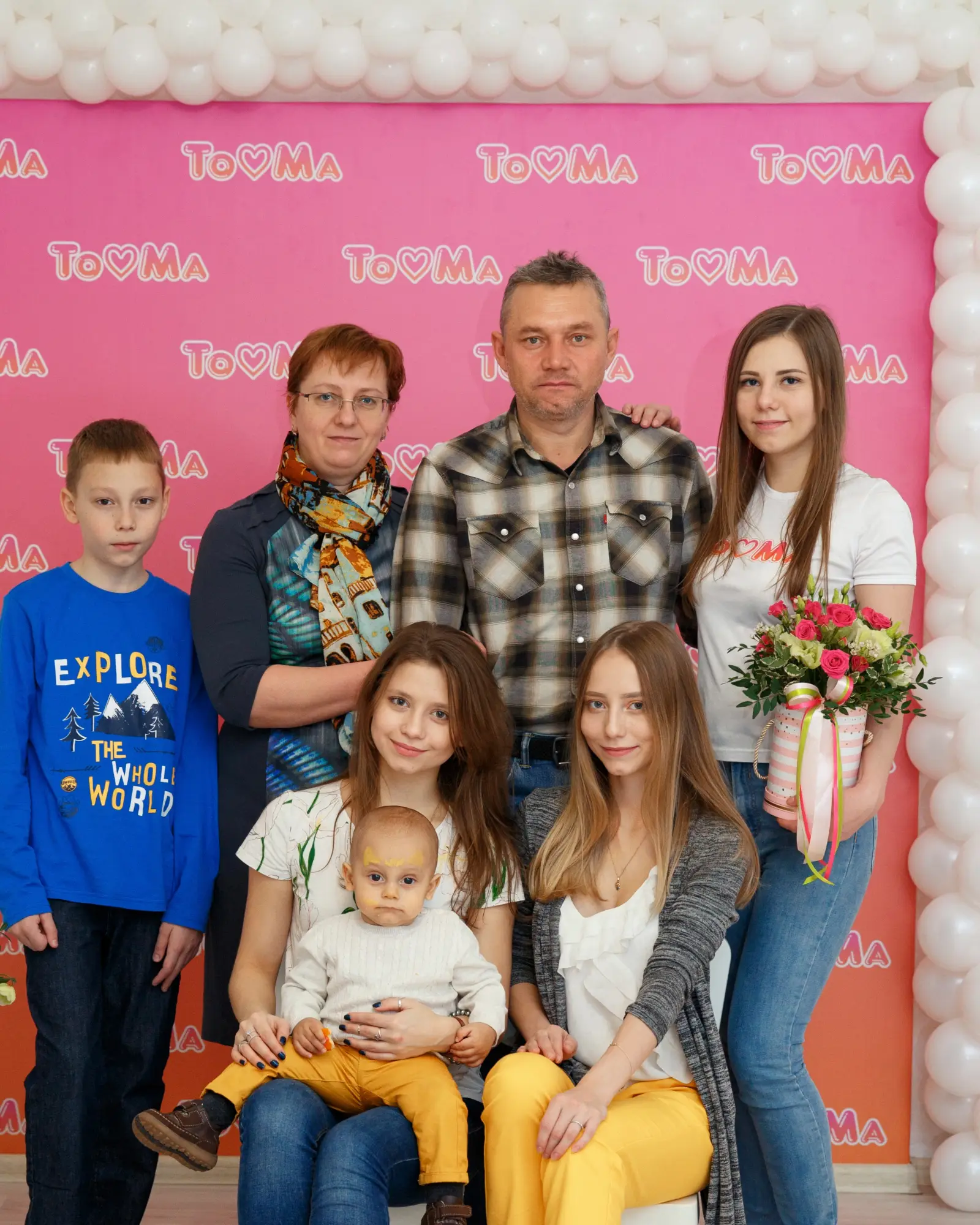 Вся семья приехала поддержать меня в день открытия моего второго садика 🙏🏻